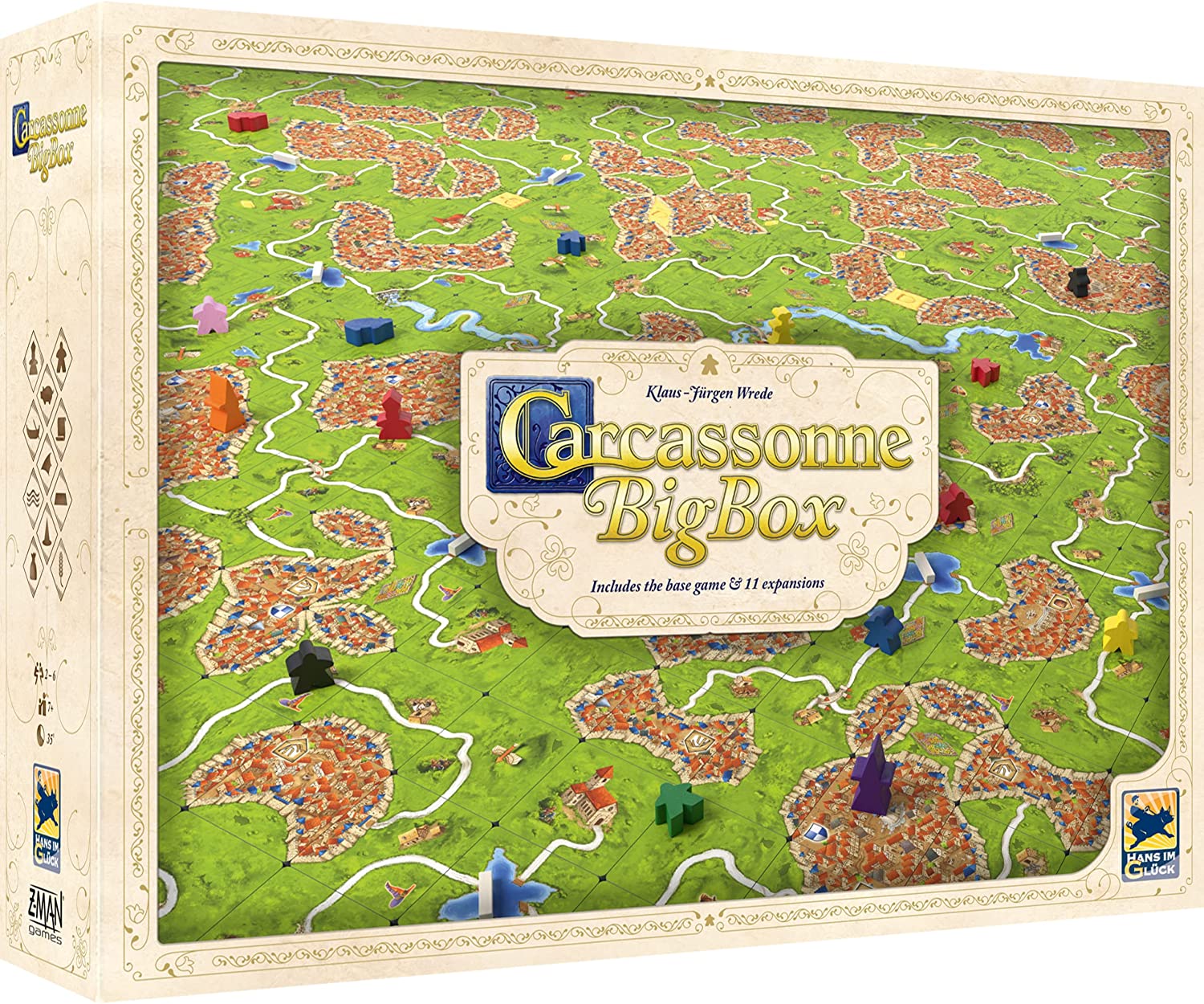 Carcassonne Big Box - WiredVillage Games - Wiredvillage Games